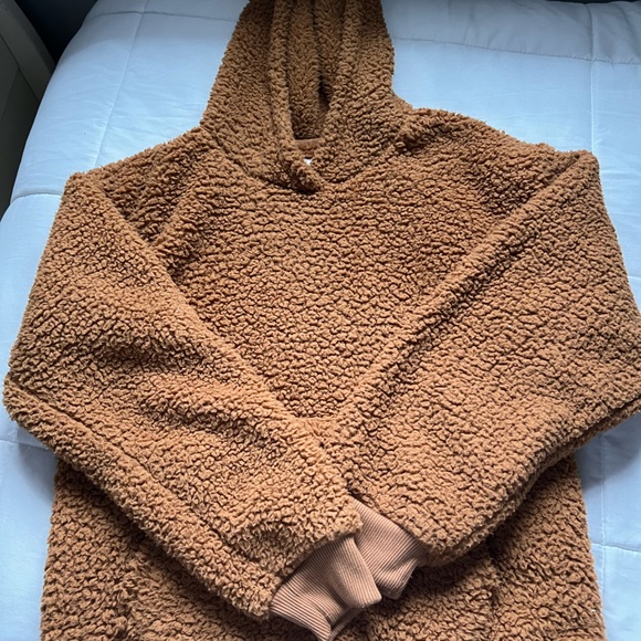 AMERICAN EAGLE "TEDDY BEAR" HOODIE - Picture 2 of 4